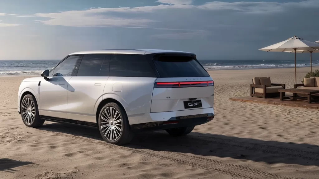 XPENG GX previewed In the UAE