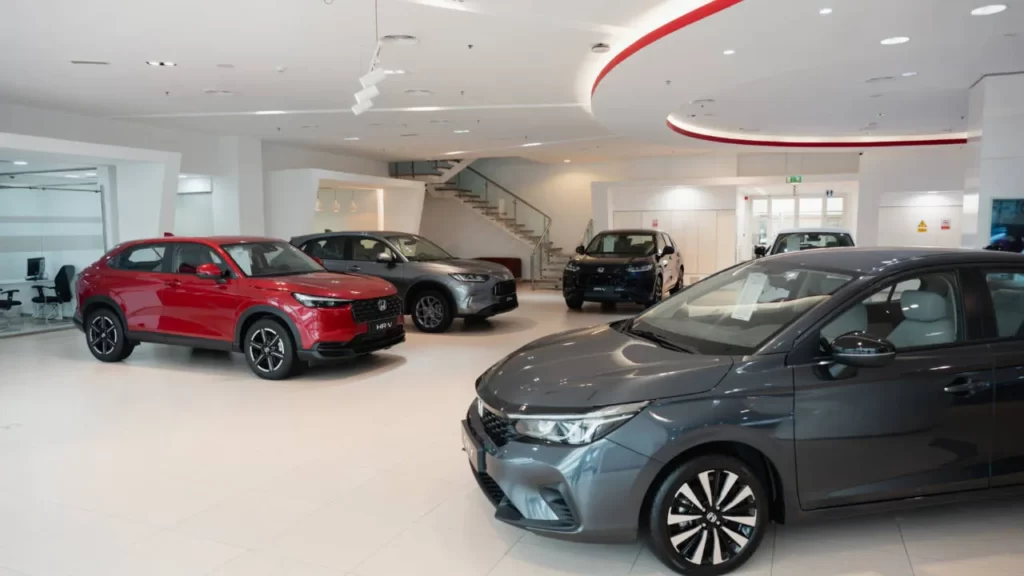 New Honda Showroom In dubai On SZR