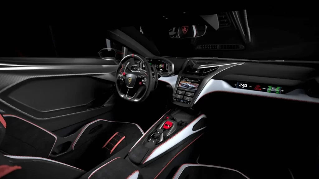 New Lamborghini Revuelto SV specs features interiors performance hypercar details