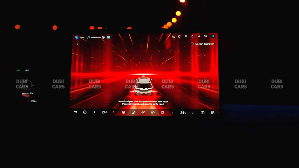 BYD Ti 7 Race Mode