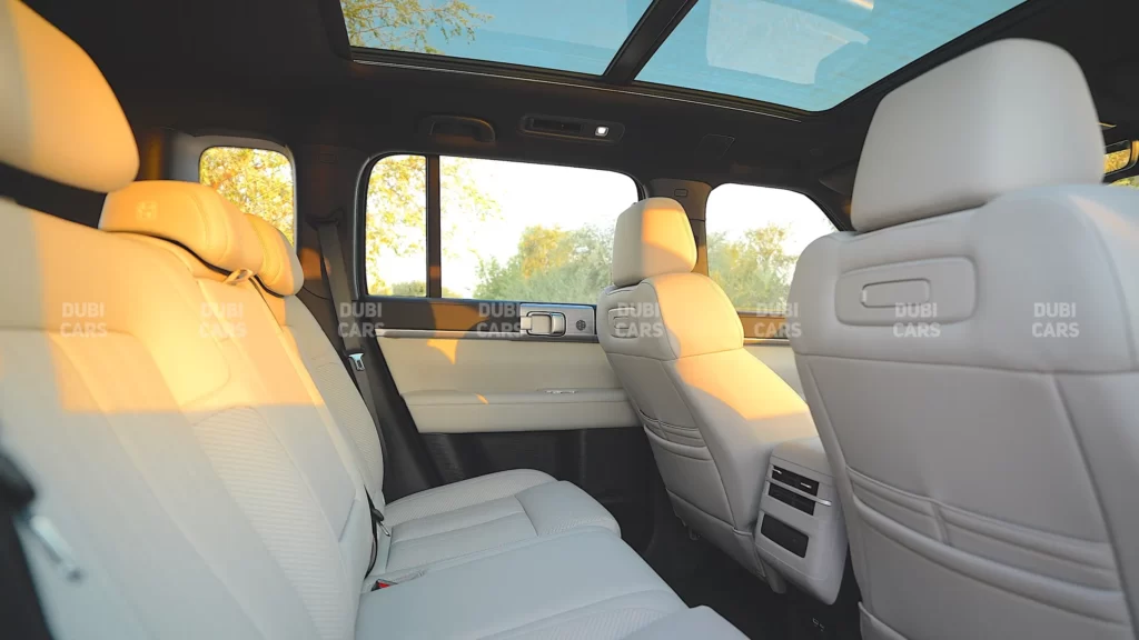 BYD Ti 7 Rear Seat