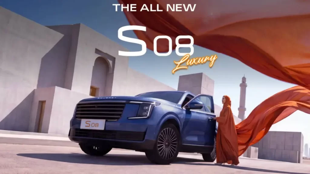 new soueast s08 luxury launched uae price specs features adas details chinese cars