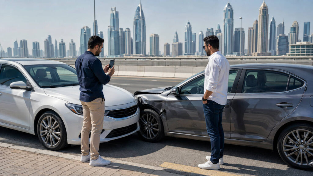 Car accident history UAE