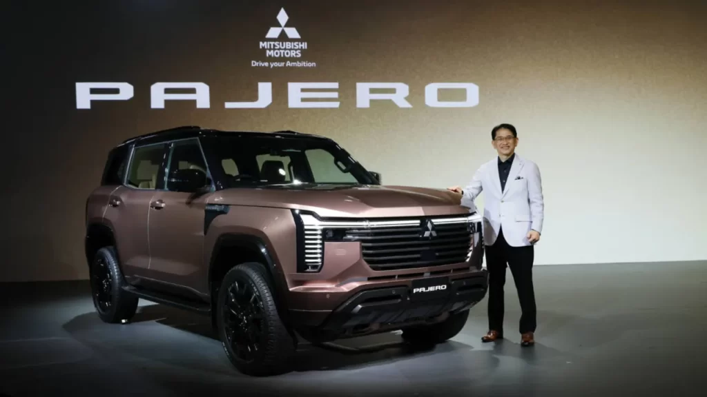 New Mitsubishi Pajero Revealed