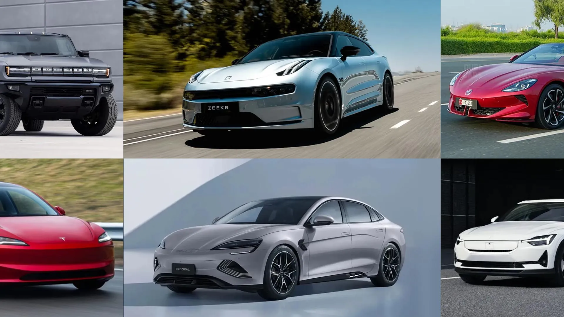 Top 10 EVs In The UAE