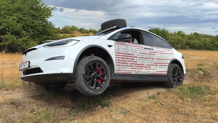 Tesla Model X Off Road