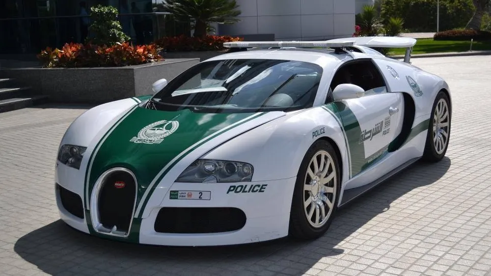 Bugatti Veyron Dubai Police