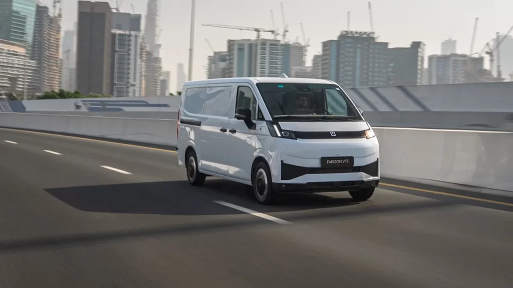 Farizon V7E Electric Van Dubai Launch