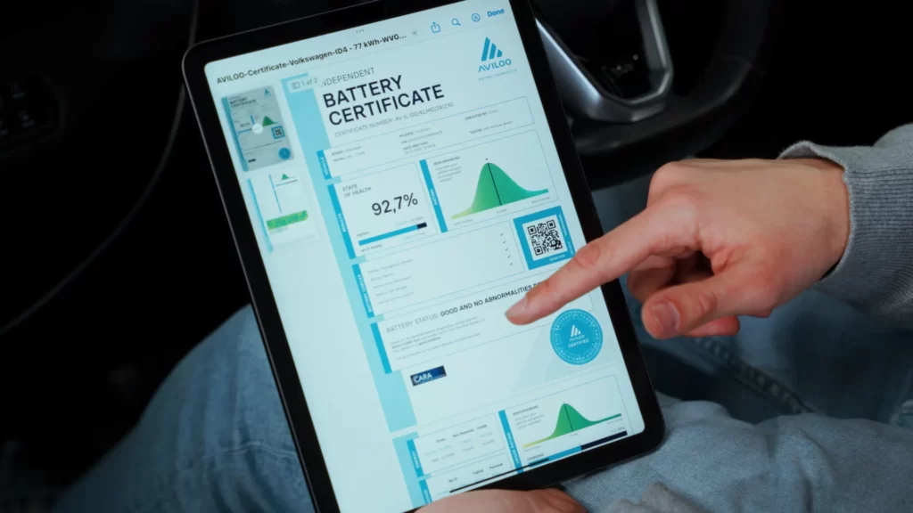 AVILOO EV Battery Health Test In Dubai