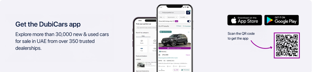 Get the DubiCars App