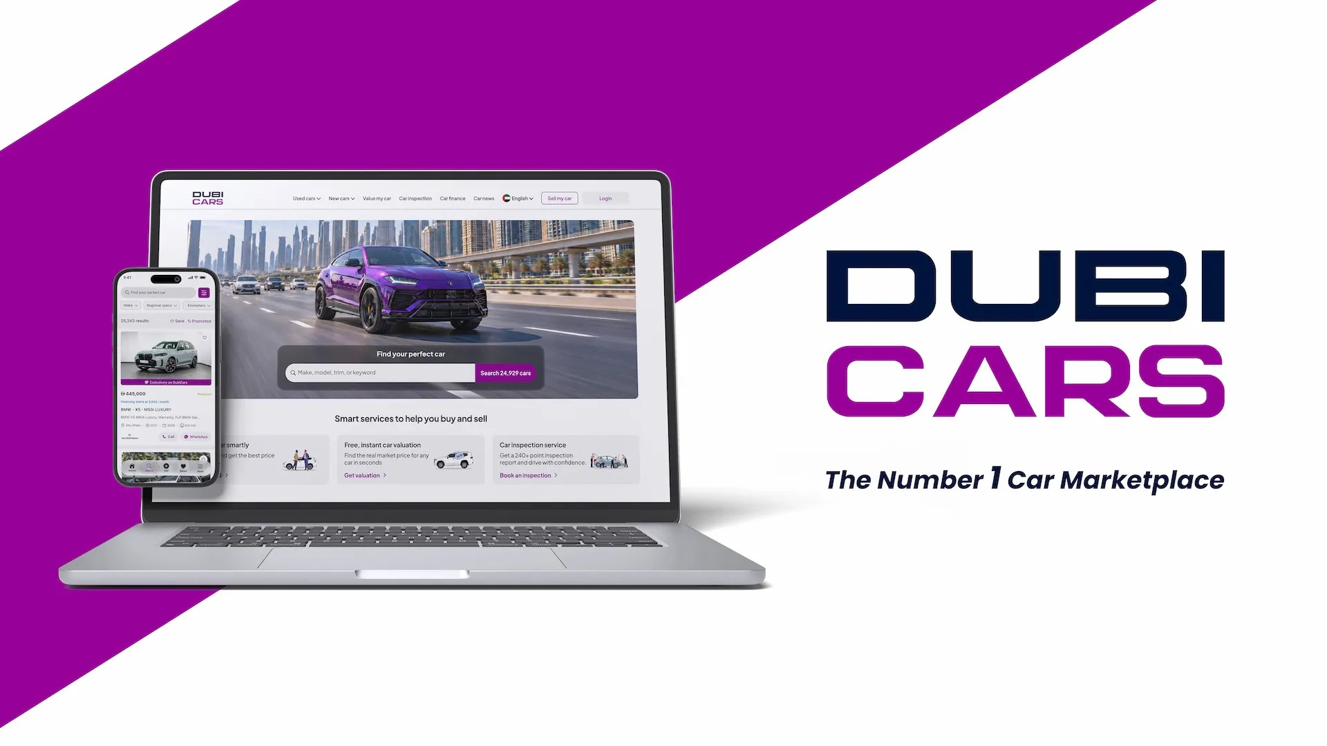 DubiCars New Logo Revealed: Purple Era Begins