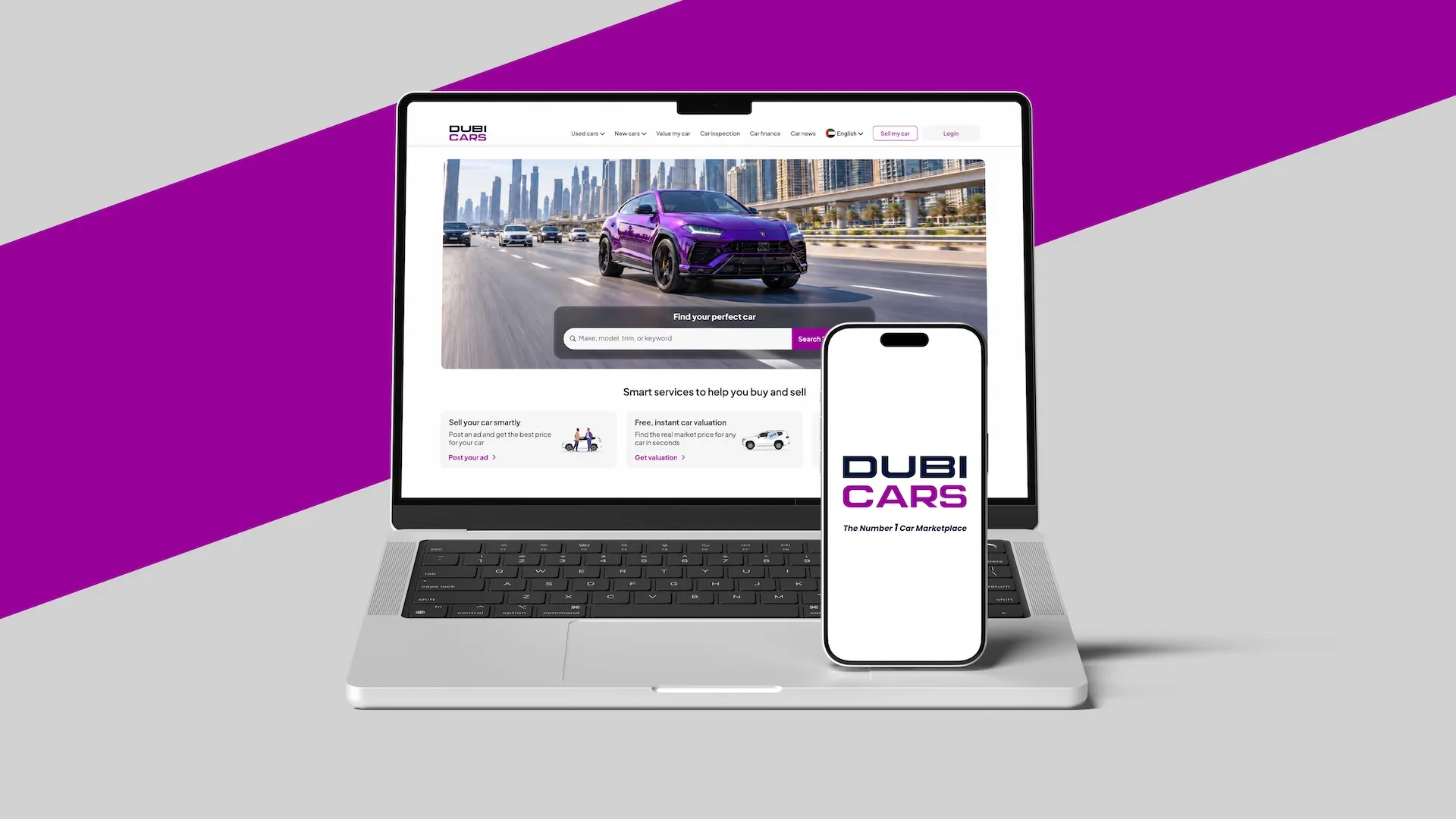 DubiCars New Logo Revealed: Purple Era Begins