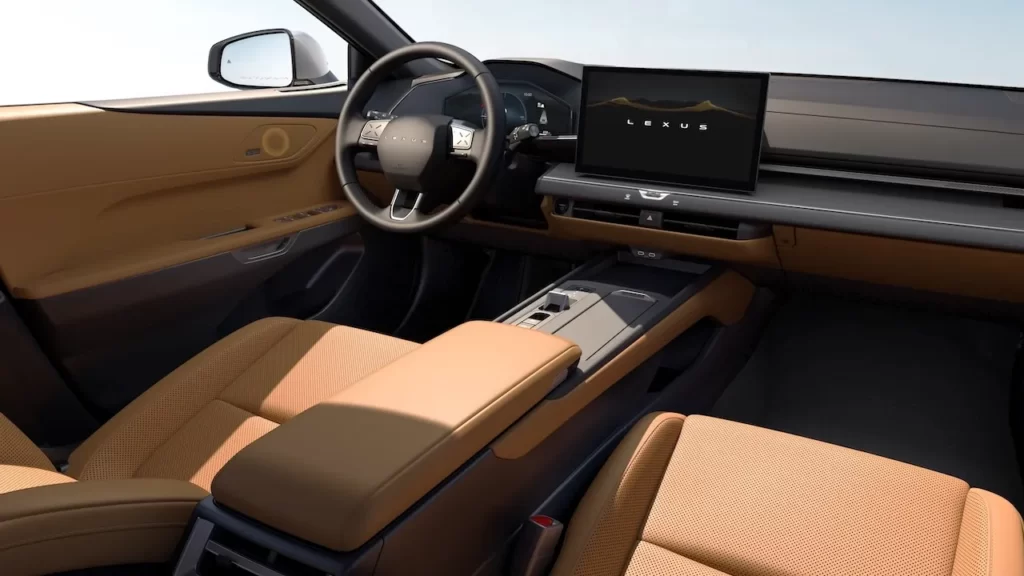 New Lexus ES Electric - Interior