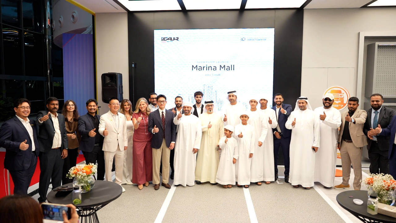 iCAUR Opens New Showroom At Marina Mall Abu Dhabi: V27 &amp; 03T SUVs On Display