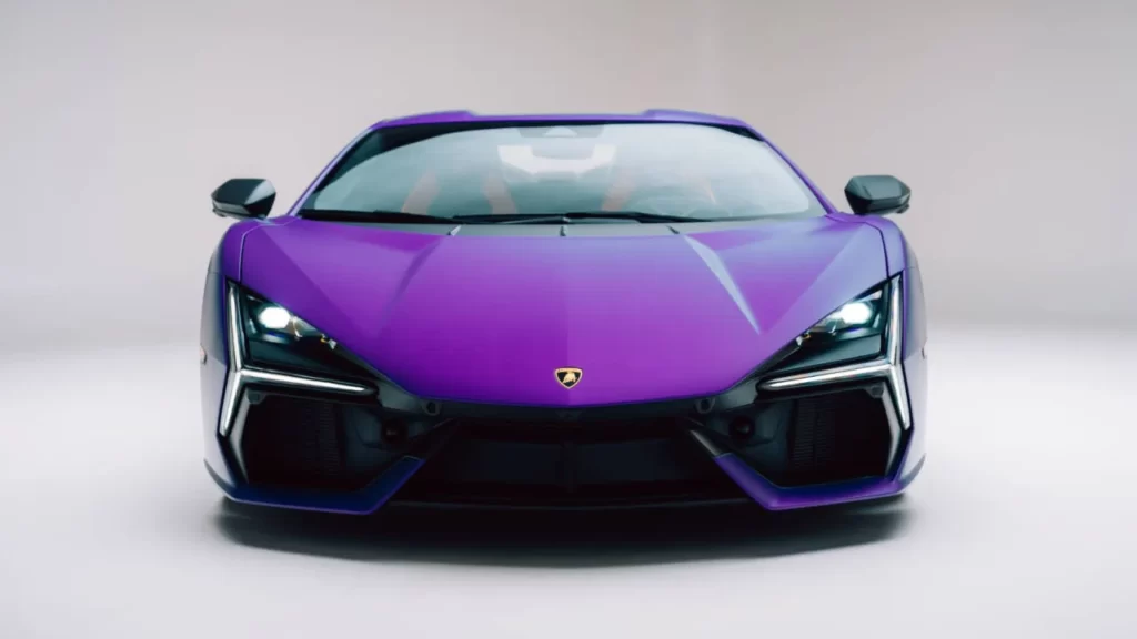Purple Lamborghini v12 supercars