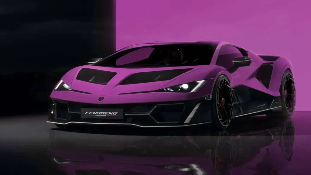 Purple Lamborghini v12 supercars