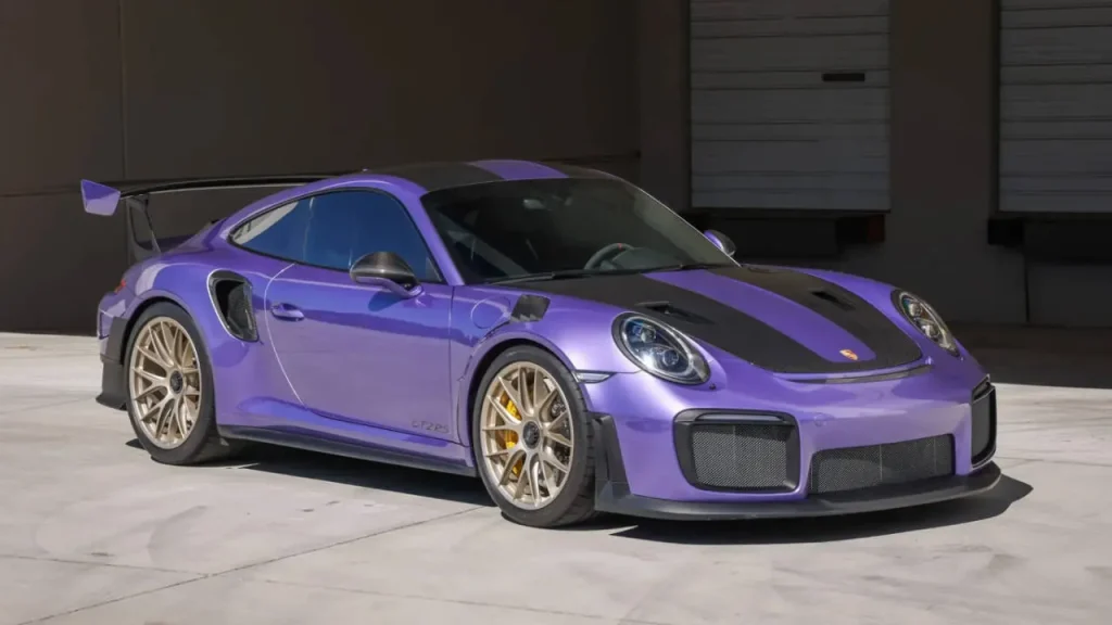 purple Porsche paint colours