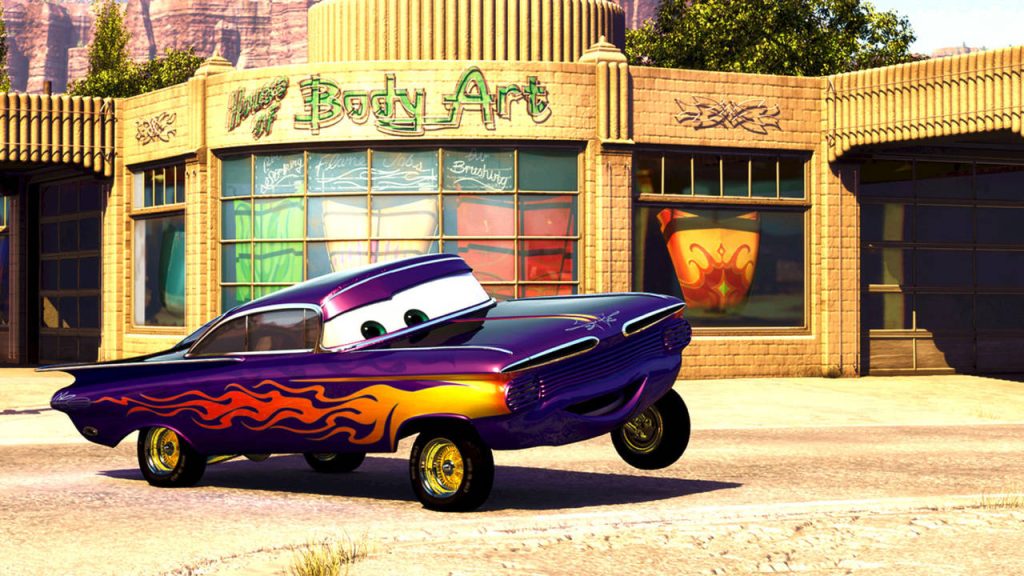 Purple Cars In Movies
