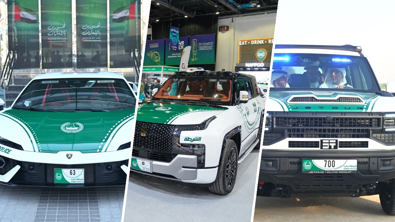 Dubai Police New Patrol Cars - Jetour, Yangwang, Lamborghini